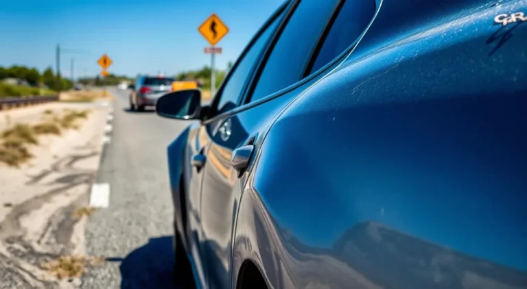 Carro batido pode circular